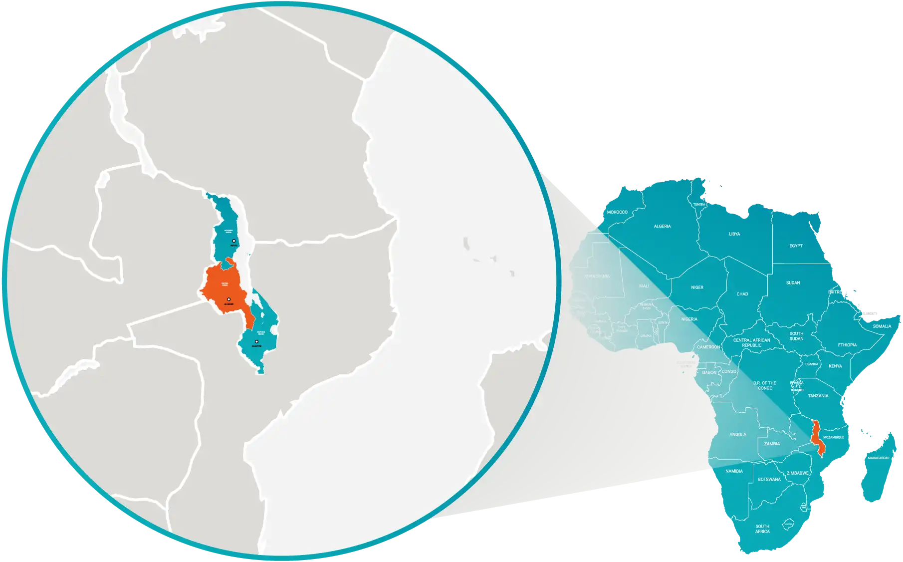 Compact-Resource-Foundation-Malawi-location-map